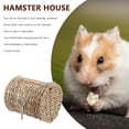 thumbnail image 3 of PAMINGONO Colgante De Paja Natural Para Hamster Con Para Espacios, 3 of 8