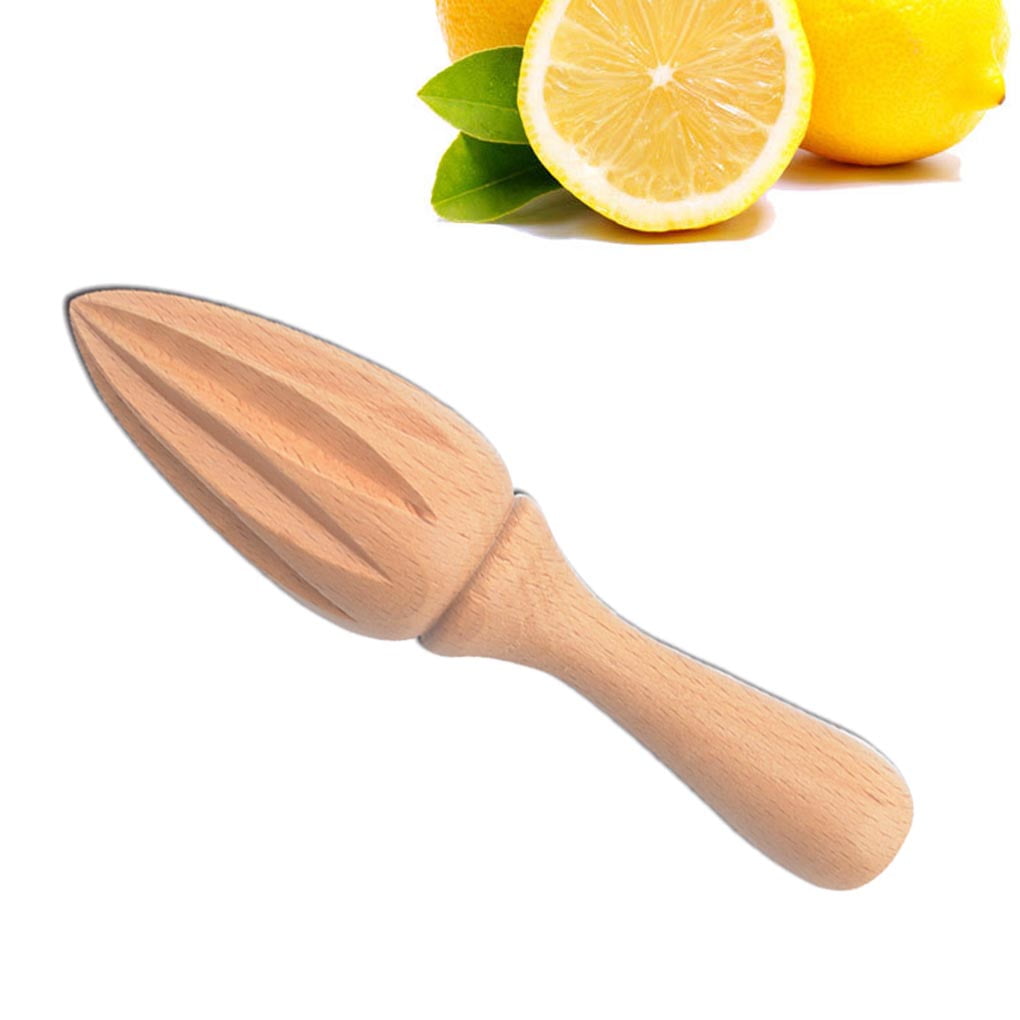 Centurrie Multifunctional Manual Lemon Squeezer Wooden Fruit Juicer Orange Hand Press Tool Citrus Juice Extractor 
