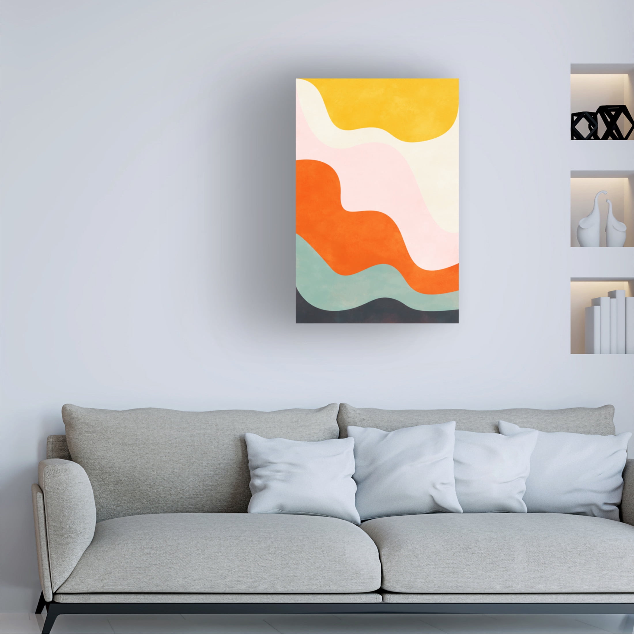 Trademark Fine Art Ana Rut Bre Friendly Colors3 Canvas Wall Art