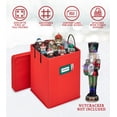 thumbnail image 3 of Caja de almacenamiento HOLDN' STORAGE con figura y cascanueces navideños, 3 of 9