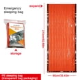 thumbnail image 2 of Emergency Sleeping Bag Thermal Mylar Bivy Sack for Survival, Portable Waterproof Heat Reflective Shelter, Lightweight Camping Gear for Outdoor Use, 2 of 2