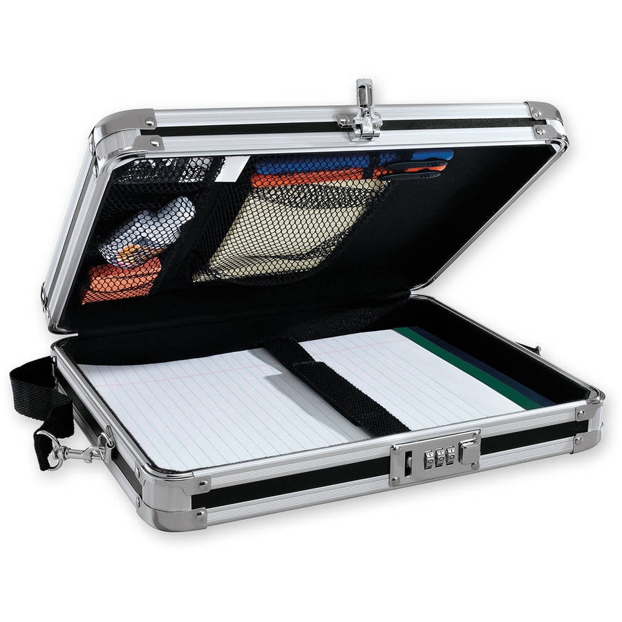 Vaultz Locking Storage Clipboard Black