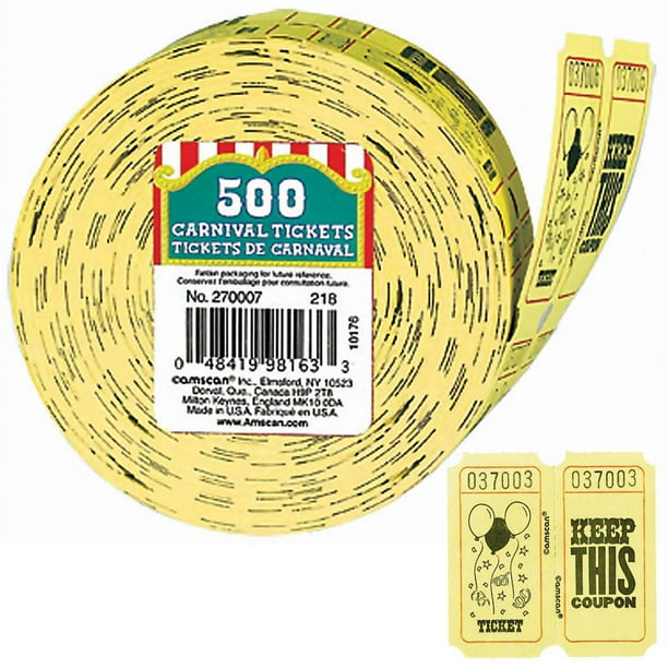 Carnival Ticket Roll