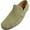 Natural, variant on Mens Suede Driving Moccasins Adult Male Slip on Dress Shoes Grey 7.5