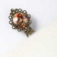 thumbnail image 5 of Bohemia Vintage Copper-Colored Lace Bookmarks - Set of 2 Stainless Steel Reading Accessories for Book Lovers and Readers, 5 of 5