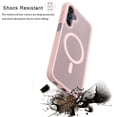 thumbnail image 3 of Tekcoo for Samsung Galaxy A16 5G Case, Compatible with MagSafe Military Grade Drop Protection Magnetic Rugged Cover Translucent Back Shockproof Phone Case for Samsung Galaxy A16 5G - Pink, 3 of 10