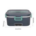 thumbnail image 2 of RKSTN Electric Lunch Boxes Hot Household Stainless Steel Lunch Box 1.8L Display Function Car Insulation Plug In Lunch Box kitchen gadgets, 2 of 5