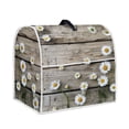 thumbnail image 3 of ZIATUBLES Daisy Wood Grain Print Kitchen Mixer Dust Cover Small Appliance Accessories with Front Pockets Compatible with 4.5-5 Quart Stand Mixer Easy to Clean, 3 of 7