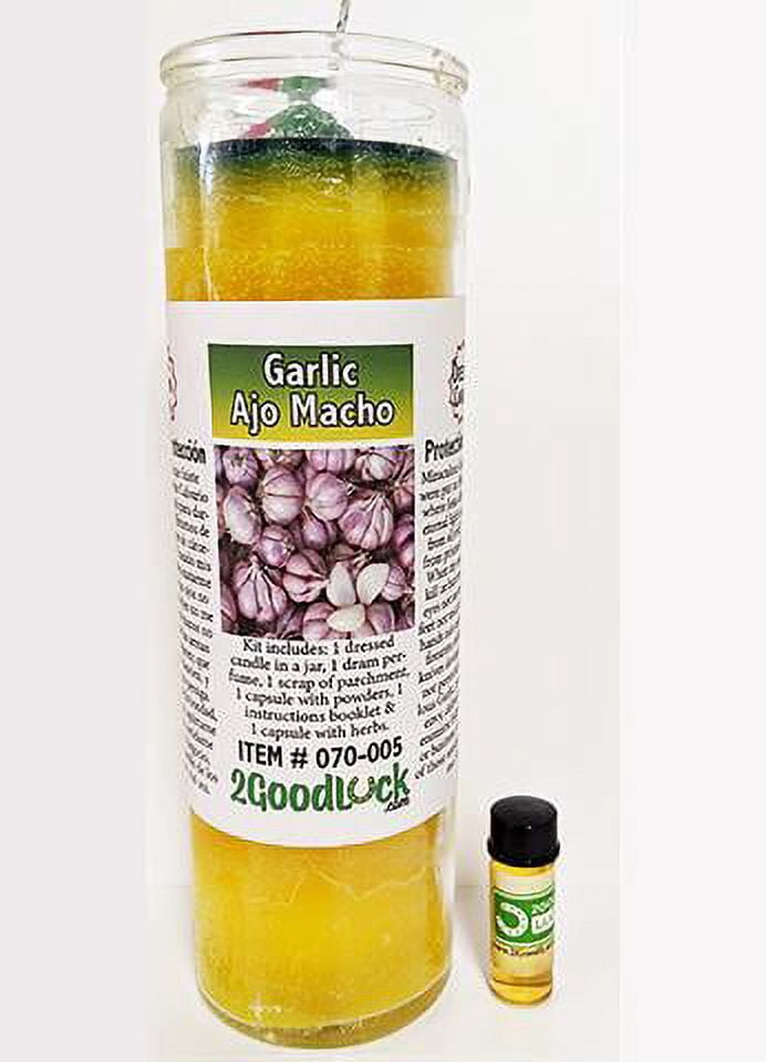 Garlic Dressed Candle Kit - Ajo Macho