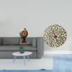 thumbnail image 2 of Figura de escritorio,Reloj de mesa con figura de globo terráqueo,decoración para oficina y hogar,Escultura colgante de pared,Decoración de pared metálica para sala de estar,dormitorio y, 2 of 8