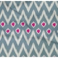thumbnail image 4 of oneOone Tissu Popeline Sergé Coton Bio Chevron Ikat Imprimé 1 Yard 42 Pouces de Large, 4 of 4