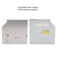 thumbnail image 3 of DVD RW Drive, Internal Tray Loading, 24x CD 8x DVD Read Speed, 24x CD 8x DVD Write Speed, System Compatibility for  98 XP 2000 7 8 10, OS X, Linux, for  Laptops, 3 of 7
