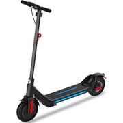 Wheelspeed X1 Electric Scooter for Adults, 10" Pneumatic Tires 25 Miles Long Range, 350W Motor & 24 km/h Portable and Foldable Commuting Scooter E-Scooter with Rear Suspension
