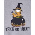 thumbnail image 2 of Garfield T-Shirt Gris à Manches Courtes Unisexe pour Enfants, 2 of 7