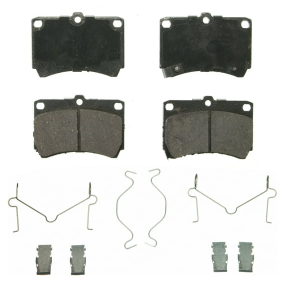 Wagner QuickStop ZD466A Ceramic Disc Brake Pad Set Fits select: 1991-1993 FORD ESCORT, 2001-2002 KIA RIO