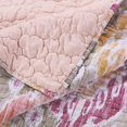 thumbnail image 4 of Benjara BM219402 Fabric Reversible Throw Blanket with Medallion Pattern, Multi Color - 4 x 13 x 16 in., 4 of 4