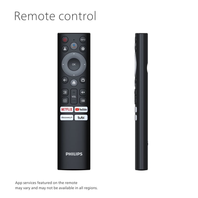 Philips 43" Class 4K Ultra HD (2160p) Google Smart LED TV (43PUL7652/F7) gallery view