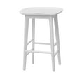 thumbnail image 4 of Bedroom Bench, Hilton - Counter Stool - White, Bedroom Stool, Wooden Bedroom Bench,, 4 of 5