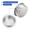 thumbnail image 3 of Uxcell 201 Stainless Steel Drop-in Cup, 1.54" x 4.06" Drink Can Holder Poker Table Cup Holder Insert, Silver, 3 of 6