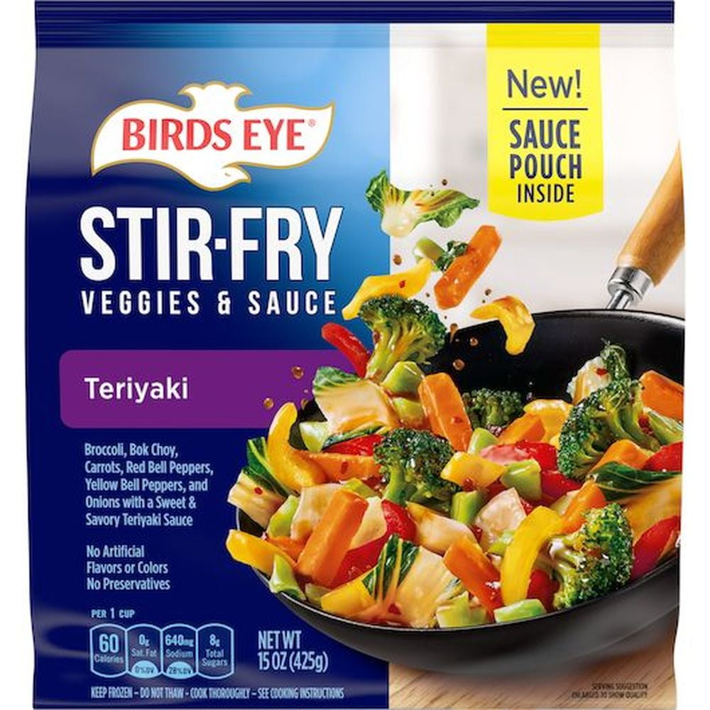 Birds Eye Teriyaki Stir-Fry Veggies and Sauce, 15 Ounce -- 5 per case