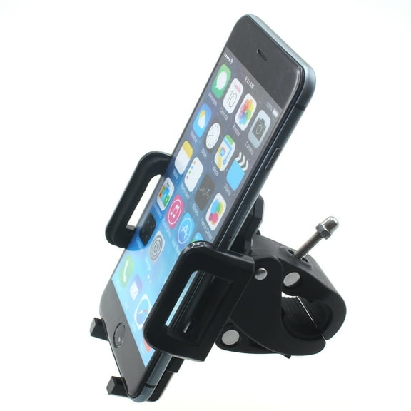 Bicycle Mount Handlebar for iPhone 15/16/Plus/Pro/Pro Max/16e - Holder Bike Cradle Dock Swivel Heavy Duty