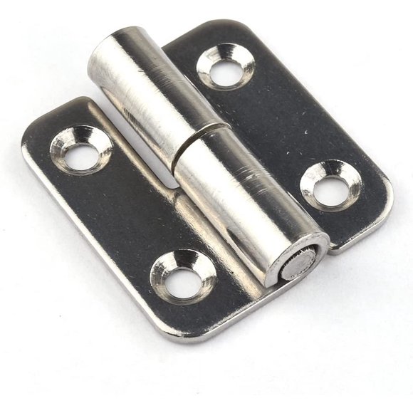 Removable Hinges 1.5' Small Sliding Joints 304 Stainless Steel Left Handed Removable Door Hinges