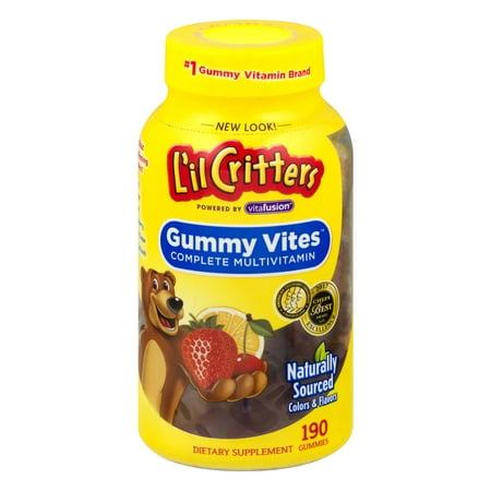 L'il Critters Gummy Vites Complete Multivitamin, 190 Count