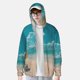 thumbnail image 2 of Balery Shopping Cart On Tropical Beach Sudadera ligera de manga larga con capucha y protección solar UPF 50+ para hombre y mujer, ideal para pesca y running-X-Large, 2 of 7