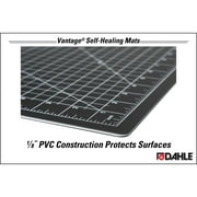 Dahle Vantage 10674 Premium Self-Healing Cutting Mat, 36x48, 1/2 Grid, Perfect for Crafts & Sewing, Black