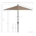 thumbnail image 5 of California Umbrella 9' Patio Umbrella in Terrace Sequoia, 5 of 5