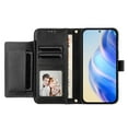 thumbnail image 4 of Flip Case for GANGXUN Cubot Note 60 Multi-Card Zipper Folio with Wrist & Crossbody Strap, PU Leather Shockproof Flip Cover, 4 of 7