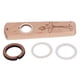 thumbnail image 2 of Flauta Kazoo, Armónica De Acompañamiento Profesional Portátil Amplificar Hum Wood Kazoo Con Anillo De Boca Para Músico Para Instrumentos Acústicos ANGGREK No, 2 of 7