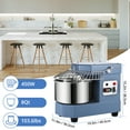 thumbnail image 4 of Garvee Commercial Dough Mixer 8 qt Capacity Stand Mixer Attachments 450W Dual Rotating Dough Kneading Machine, Metal Multicolor, 110V, 4 of 7