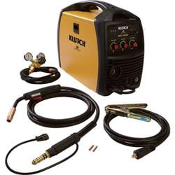 Klutch 44725 MIG 140SI Flux-Core & MIG Welder - 115V, 140 amp - Inverter-Powered