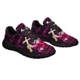 thumbnail image 6 of Breast Cancer Awareness Shoes Sneakers for Women Men Black Size 10.5, 6 of 7