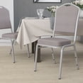 thumbnail image 2 of Flash Furniture Hercules Series Adult Size Crown Back Stacking Banquet Chairs, Gray Dot, 2 of 13