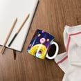 thumbnail image 4 of Disketp Space Colorful Donut Large Coffee Mug with Handle Tea Cup Novelty Coffee Cup for Men Women Office Work, 4 of 6