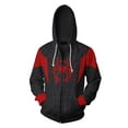 thumbnail image 1 of Spider-Man Parallel Universe Little Black Spider Miles Chaqueta Suéter 3D Anime Suéter Cosplay Suéter, 1 of 4