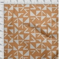 thumbnail image 4 of oneOone Viscose Chiffon Light Peach Fabric Geometric Quilting Supplies Print Sewing Fabric By The Yard 42 Inch Wide, 4 of 4