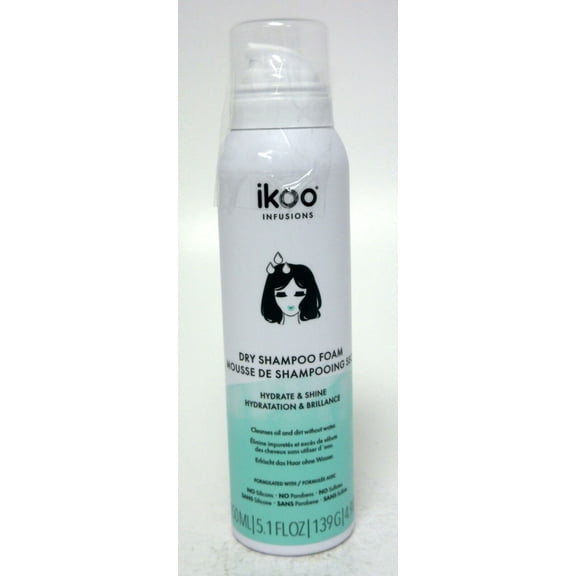 ikoo infusions - Dry Shampoo Foam - Hydrate & Shine 5.1 fl oz.