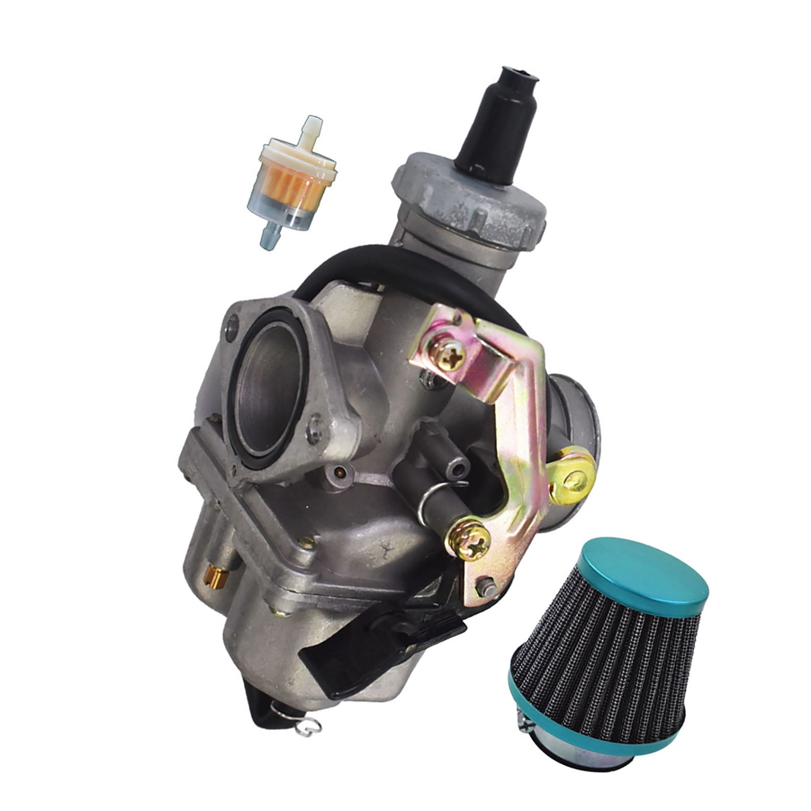 Carburetor Carb 27mm Air Fuel Filter Kit Fit for Honda XR200 19801984