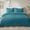 Teal, variant on Exclusivo Mezcla Ultrasonic King Quilt Bedding Set, Lightweight Teal Bedspreads Soft Modern Geometric Coverlet Set