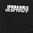 thumbnail image 2 of Popfunk Jeopardy Light Logo Unisex Adult Long-Sleeve T Shirt, Black, 2X-Large, 2 of 4