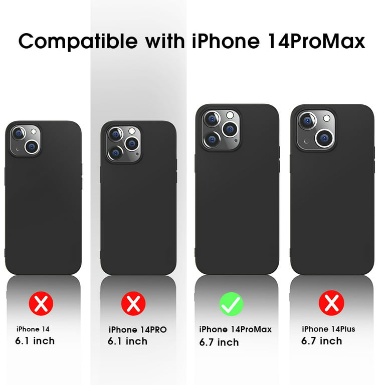 DAIZAG for iPhone 14 Pro Max Case,Level Saying Square Soft TPU Edges for  iPhone 14