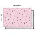 thumbnail image 6 of Placemats Flax Linen Placemats Set of 4, Flax Machine Washable Durable Linen Table Mats, Heat Resistant Wrinkle Free Place Mats for Dining Table, I Love Strawberries Design for Cute Kitchen Lovers, 6 of 6