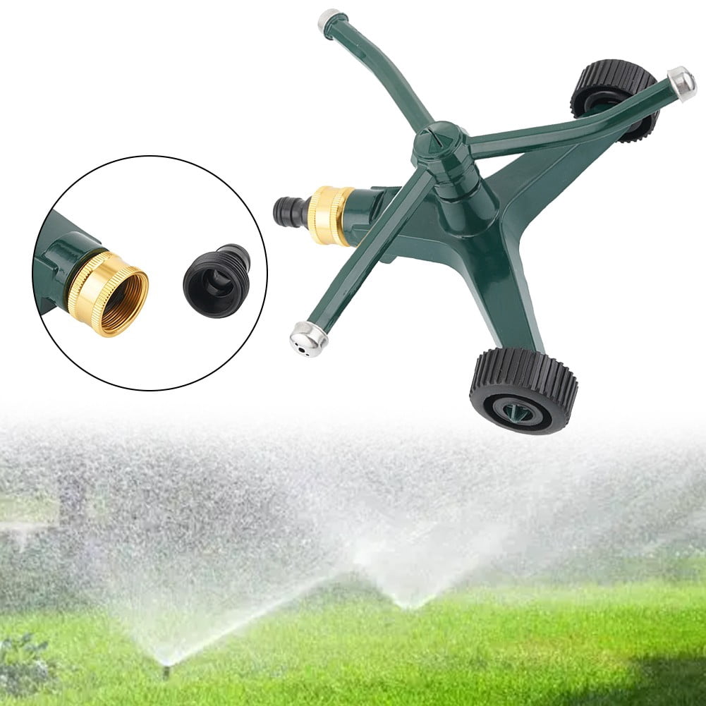 RichLink 360° Automatic Metal Lawn Sprinkler System for Effective Garden Irrigation