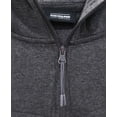 thumbnail image 3 of Pink Dolphin Men's Wave Zip Up Activewear Hoodie Jacket (Medium, Charcoal/White), 3 of 3