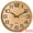 Yellow, variant on Unique Bargains Silent Non-Ticking Battery Operated Wall Clock Black