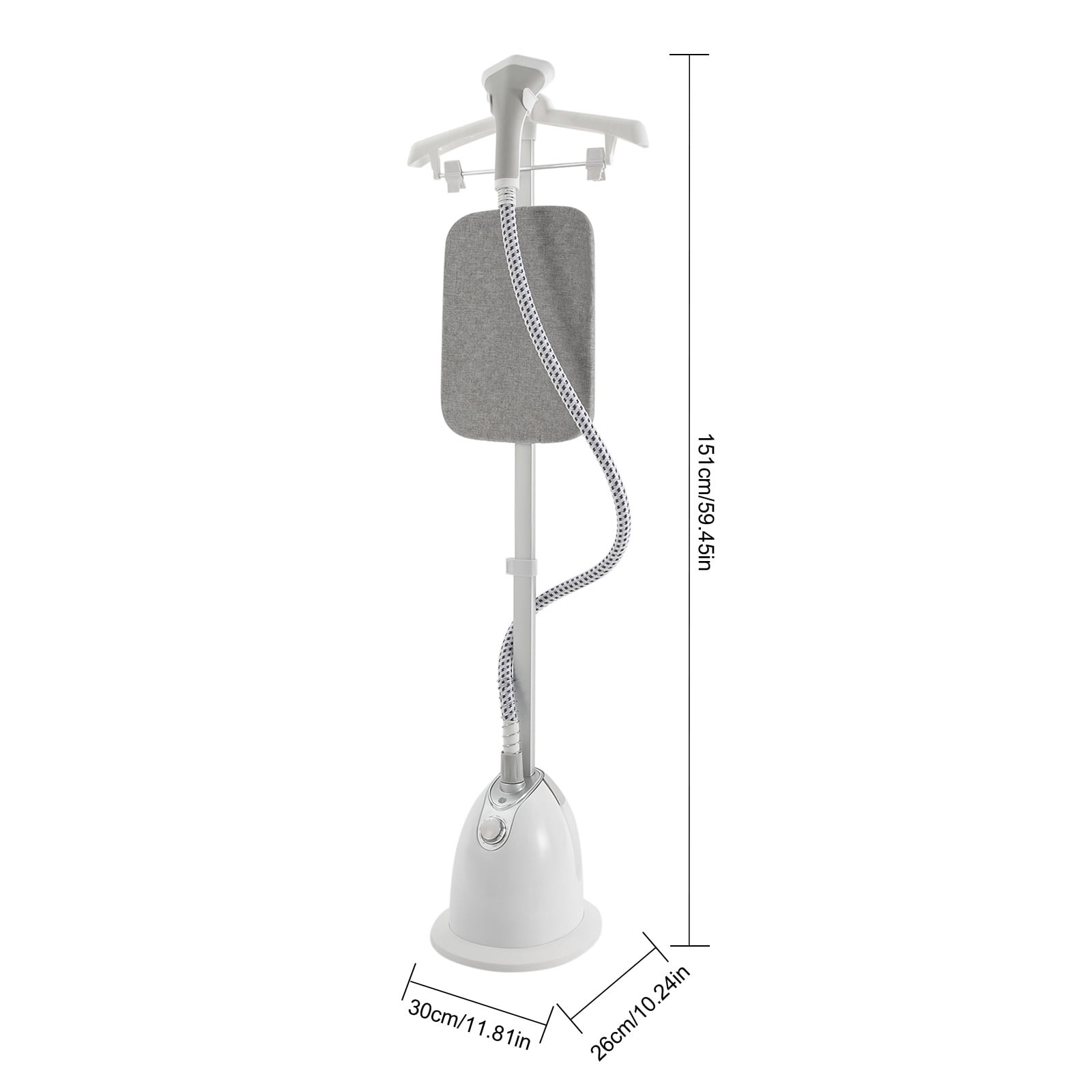 10 Gears Professional Garment Steamer Floor Stand Steaming Wrinkle Remover for Humid Silk Noil Silk Cotton Fiber