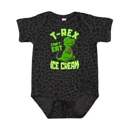 

Inktastic Dinosaur Ice Cream Funny Gift Baby Boy or Baby Girl Bodysuit